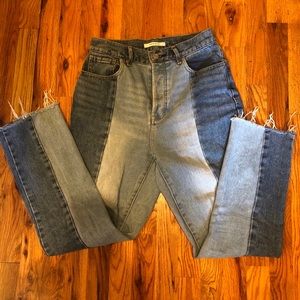 PacSun Split Tone High Waisted Jeans